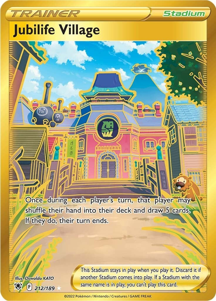 Image for Jubilife Village (Secret) (212/189) (SWSH10: Astral Radiance) (SWSH10) - Pokemon