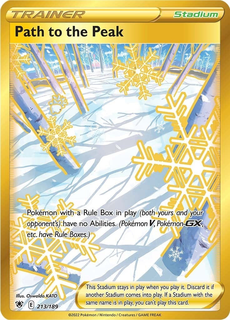 Image for Path to the Peak (Secret) (213/189) (SWSH10: Astral Radiance) (SWSH10) - Pokemon