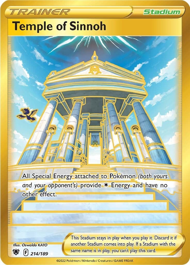 Image for Temple of Sinnoh (Secret) (214/189) (SWSH10: Astral Radiance) (SWSH10) - Pokemon