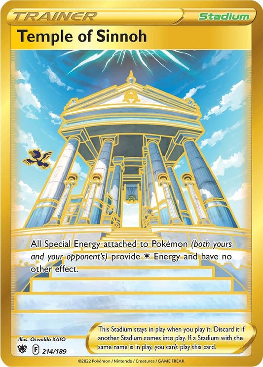 Image for Temple of Sinnoh (Secret) (214/189) (SWSH10: Astral Radiance) (SWSH10) - Pokemon