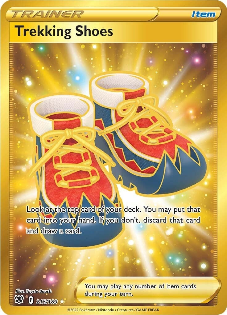 Image for Trekking Shoes (Secret) (215/189) (SWSH10: Astral Radiance) (SWSH10) - Pokemon