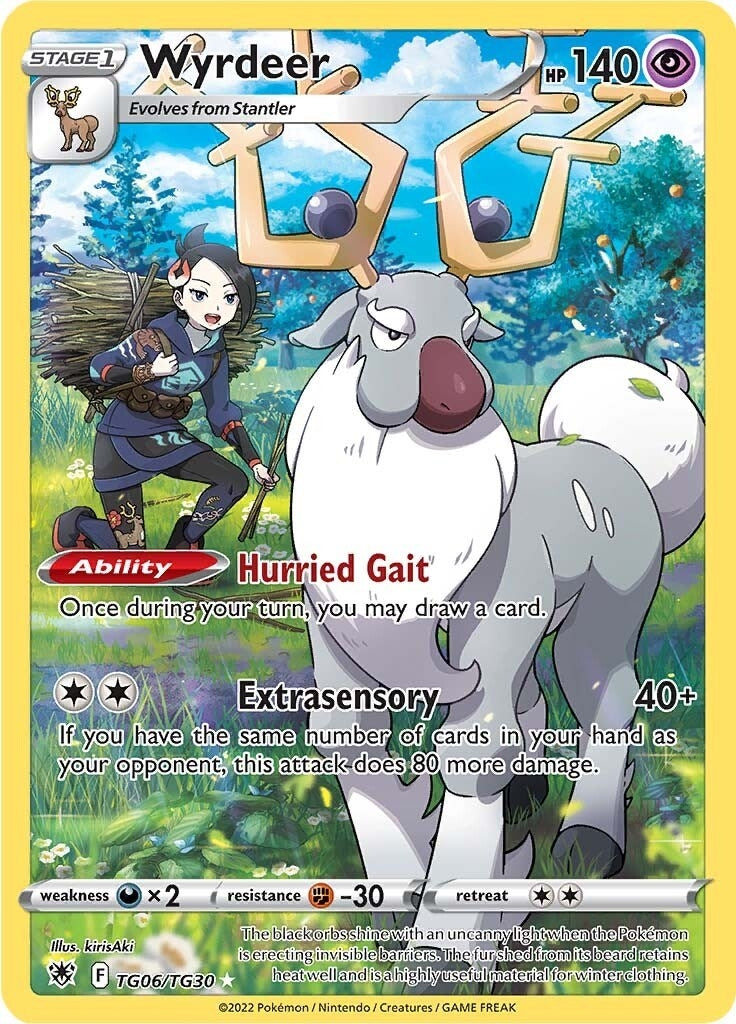 Image for Wyrdeer (TG06/TG30) (SWSH10: Astral Radiance Trainer Gallery) (SWSH10:TG) - Pokemon