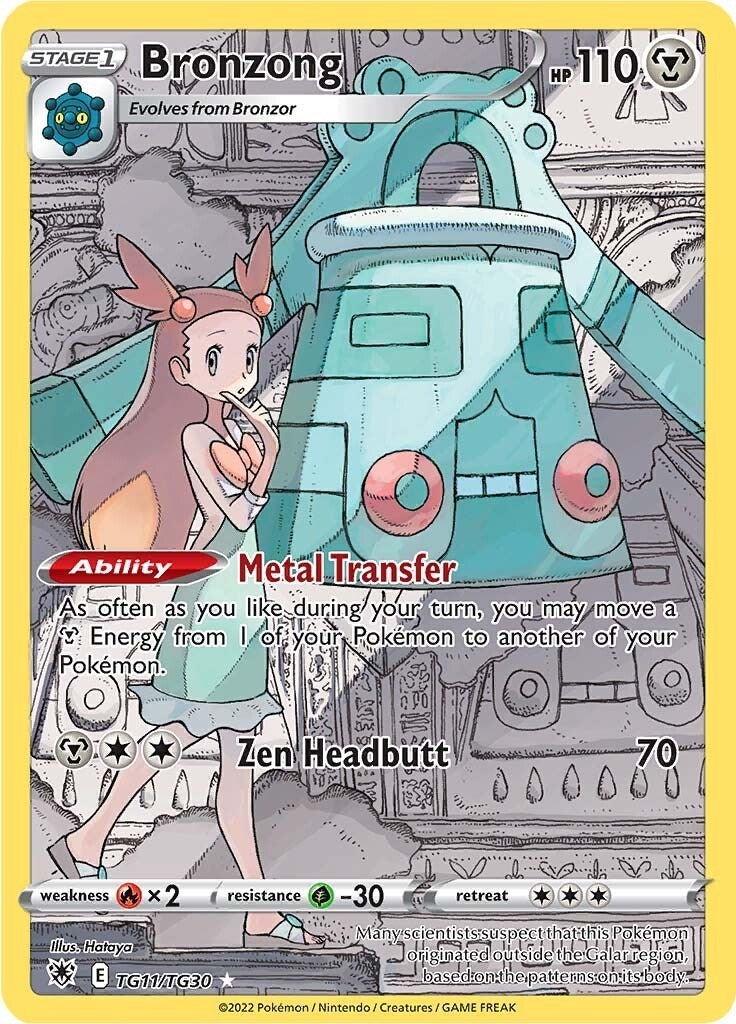 Image for Bronzong (TG11/TG30) (SWSH10: Astral Radiance Trainer Gallery) (SWSH10:TG) - Pokemon