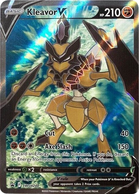 Image for Kleavor V (Full Art) - SWSH248 (SWSH248) (SWSH: Sword & Shield Promo Cards) (SWSD) - Pokemon