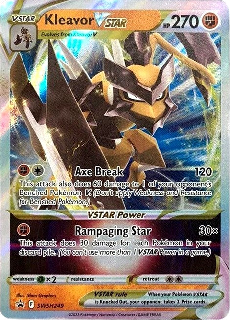 Image for Kleavor VSTAR - SWSH249 (SWSH249) (SWSH: Sword & Shield Promo Cards) (SWSD) - Pokemon