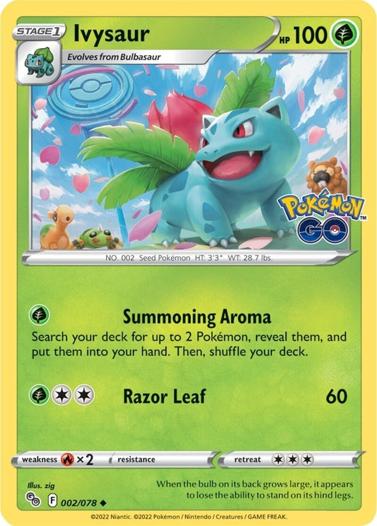 Image for Ivysaur (002/078) (Pokemon GO) (PGO) - Pokemon