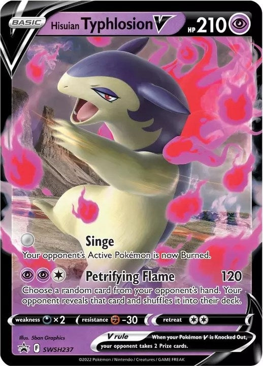 Image for Hisuian Typhlosion V - SWSH237 (SWSH237) (SWSH: Sword & Shield Promo Cards) (SWSD) - Pokemon