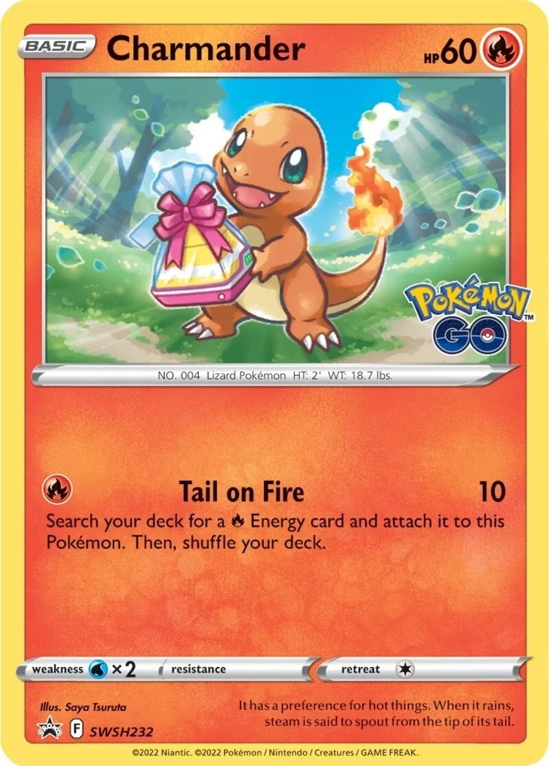 Image for Charmander - SWSH232 (SWSH232) (SWSH: Sword & Shield Promo Cards) (SWSD) - Pokemon