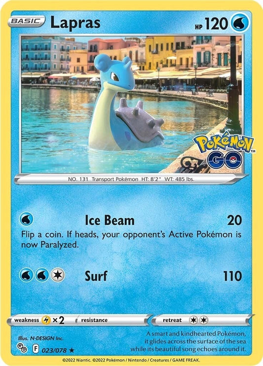 Image for Lapras (023/078) (Pokemon GO) (PGO) - Pokemon