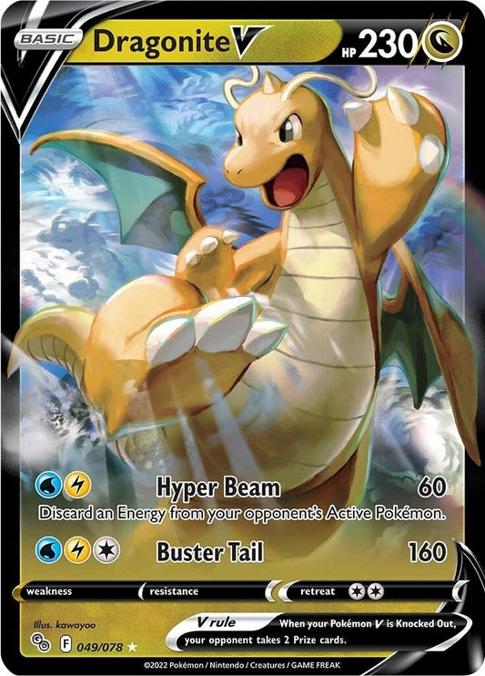 Image for Dragonite V (049/078) (Pokemon GO) (PGO) - Pokemon