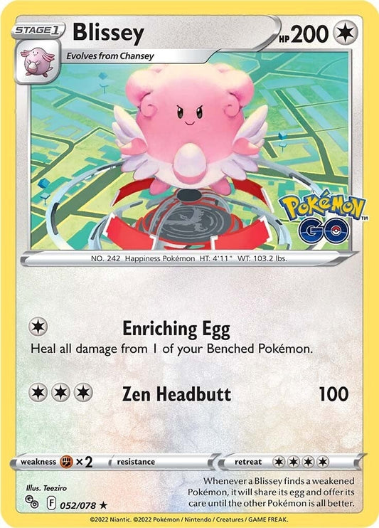 Image for Blissey (052/078) (Pokemon GO) (PGO) - Pokemon