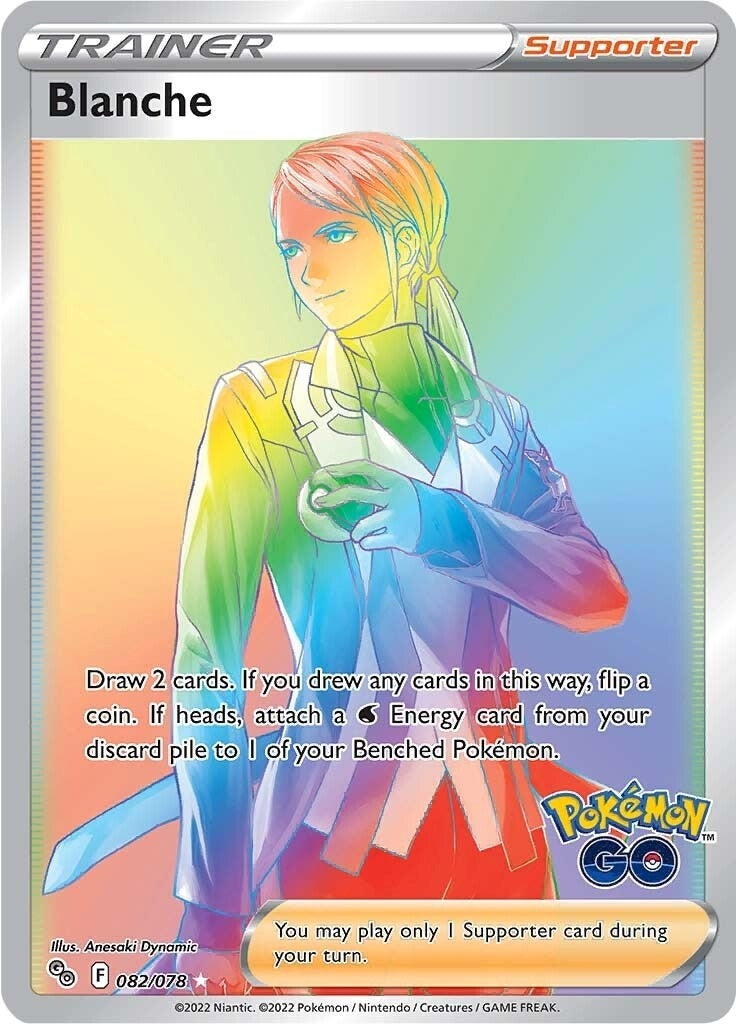 Image for Blanche (Secret) (082/078) (Pokemon GO) (PGO) - Pokemon
