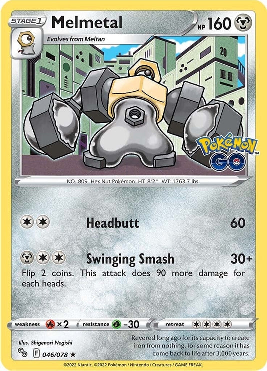 Image for Melmetal (046/078) (Pokemon GO) (PGO) - Pokemon