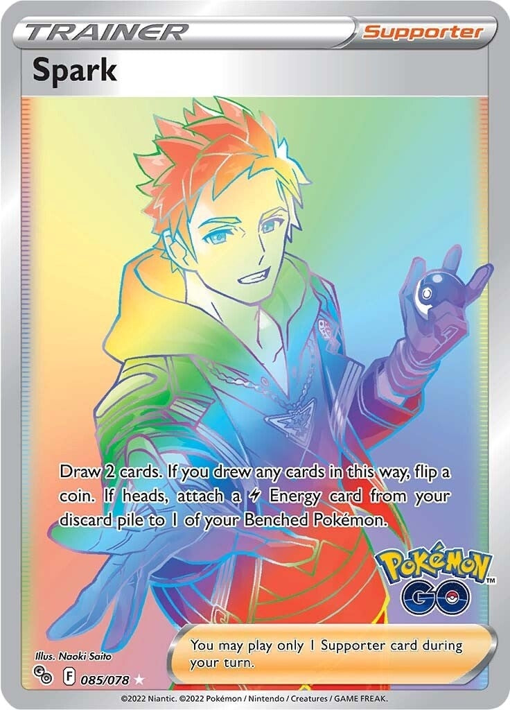 Image for Spark (Secret) (085/078) (Pokemon GO) (PGO) - Pokemon