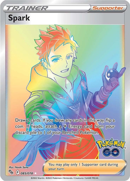 Image for Spark (Secret) (085/078) (Pokemon GO) (PGO) - Pokemon