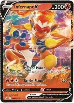 Image for Infernape V - SWSH252 (SWSH252) (SWSH: Sword & Shield Promo Cards) (SWSD) - Pokemon