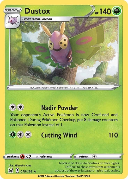 Image for Dustox (010/196) (SWSH11: Lost Origin) (SWSH11) - Pokemon