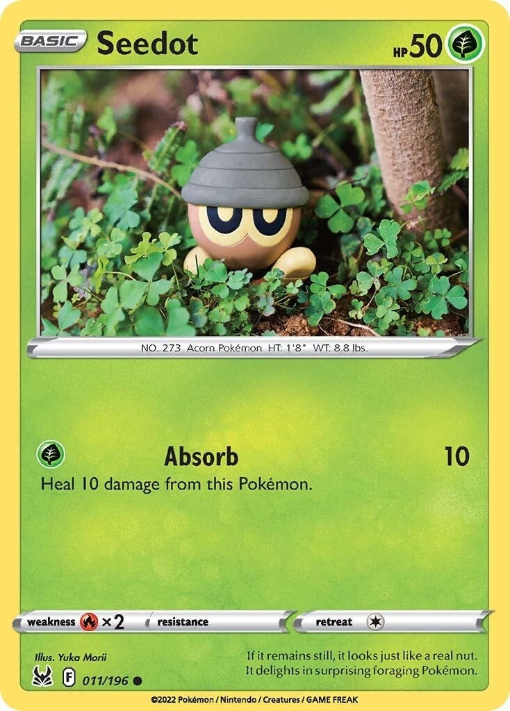 Image for Seedot (011/196) (SWSH11: Lost Origin) (SWSH11) - Pokemon