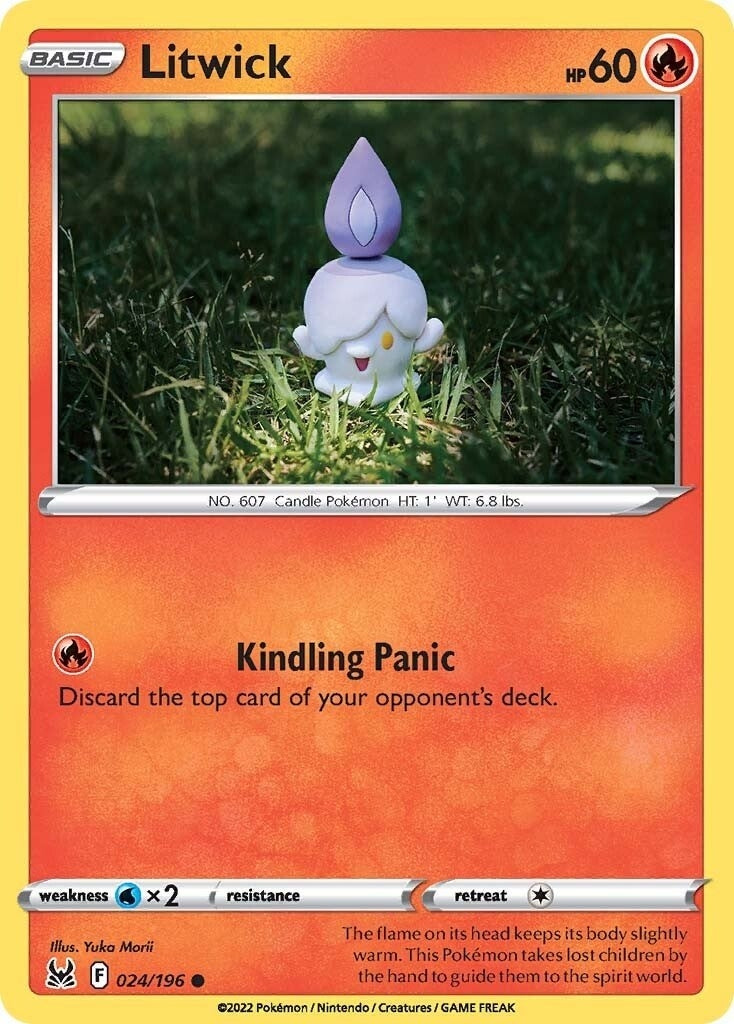 Image for Litwick (024/196) (SWSH11: Lost Origin) (SWSH11) - Pokemon