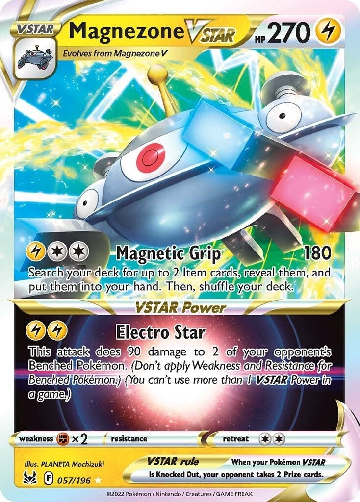 Image for Magnezone VSTAR (057/196) (SWSH11: Lost Origin) (SWSH11) - Pokemon