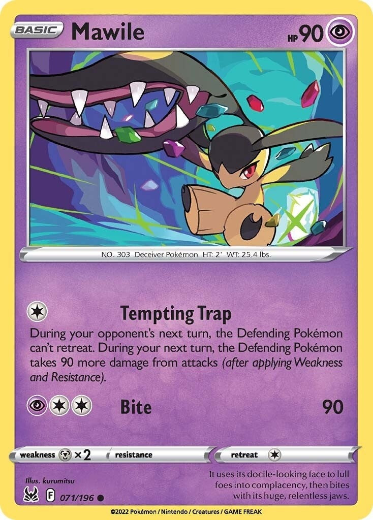 Image for Mawile (071/196) (SWSH11: Lost Origin) (SWSH11) - Pokemon