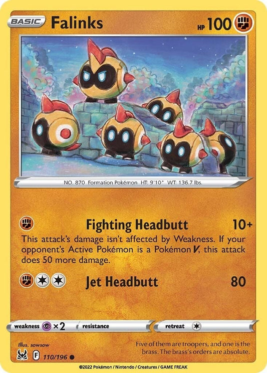 Image for Falinks (110/196) (SWSH11: Lost Origin) (SWSH11) - Pokemon
