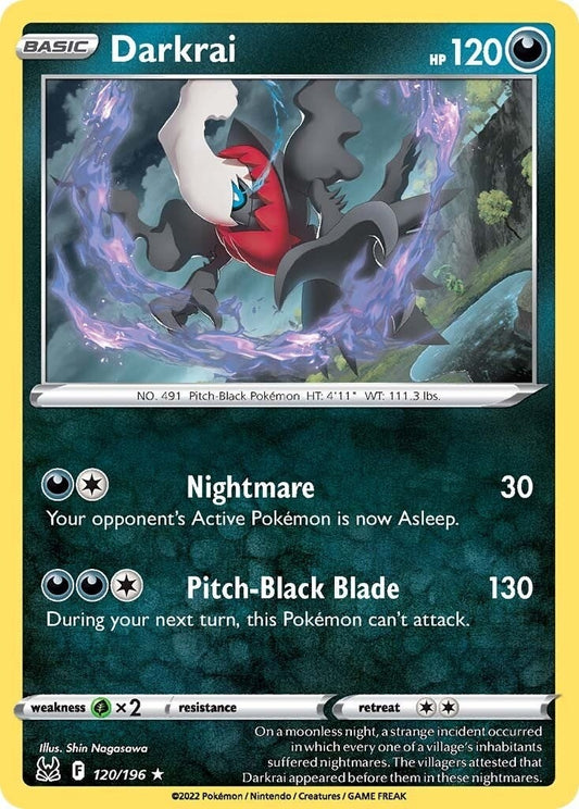 Image for Darkrai (120/196) (SWSH11: Lost Origin) (SWSH11) - Pokemon