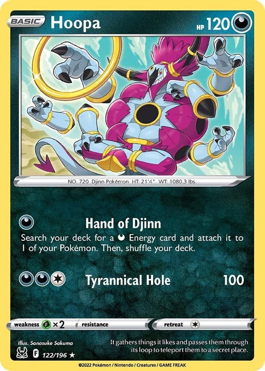 Image for Hoopa (122/196) (SWSH11: Lost Origin) (SWSH11) - Pokemon