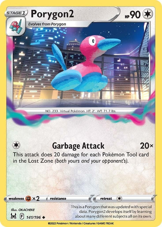 Image for Porygon2 (141/196) (SWSH11: Lost Origin) (SWSH11) - Pokemon