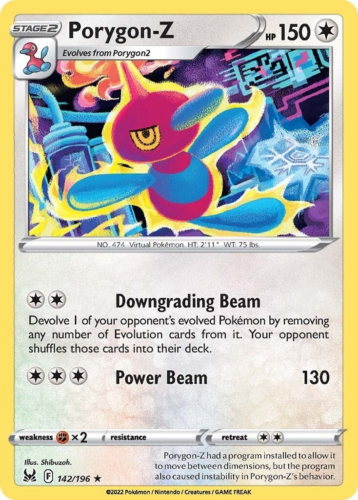 Image for Porygon-Z (142/196) (SWSH11: Lost Origin) (SWSH11) - Pokemon