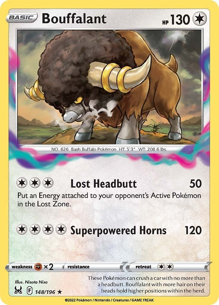 Image for Bouffalant (148/196) (SWSH11: Lost Origin) (SWSH11) - Pokemon