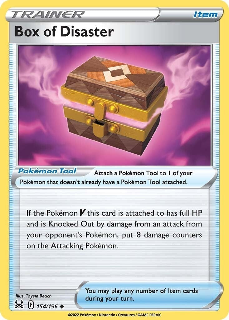 Image for Box of Disaster (154/196) (SWSH11: Lost Origin) (SWSH11) - Pokemon