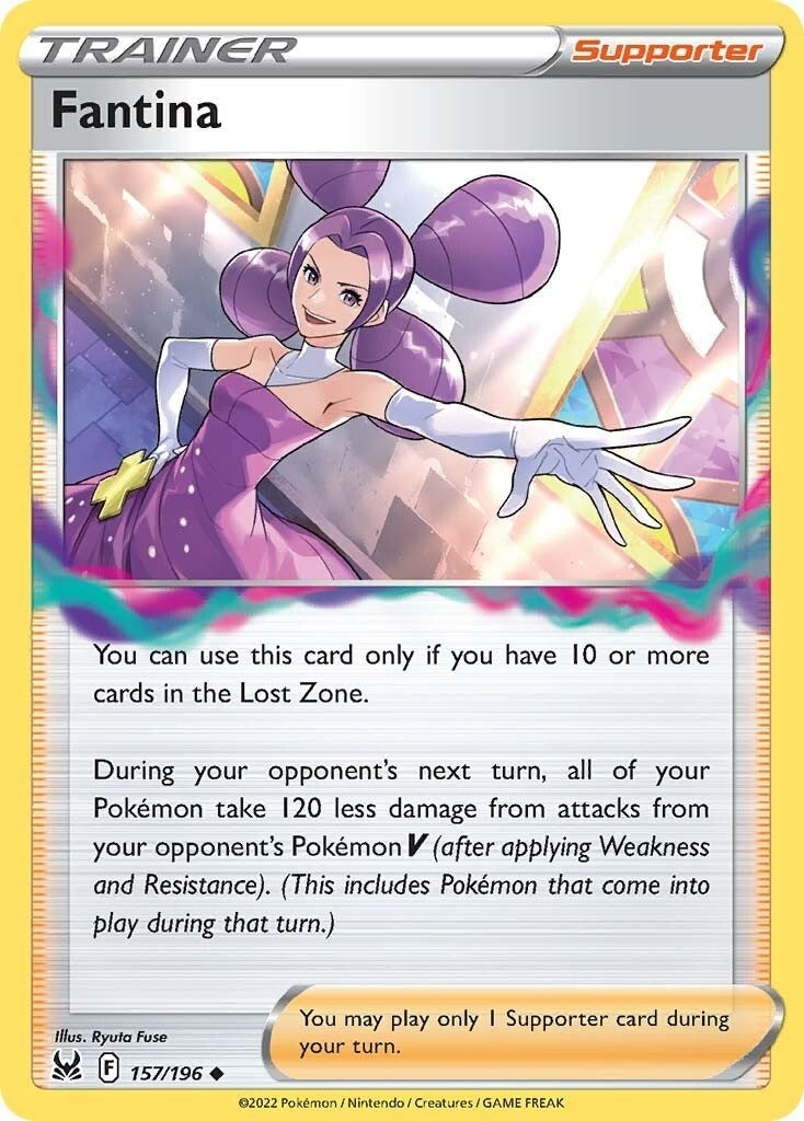 Image for Fantina (157/196) (SWSH11: Lost Origin) (SWSH11) - Pokemon