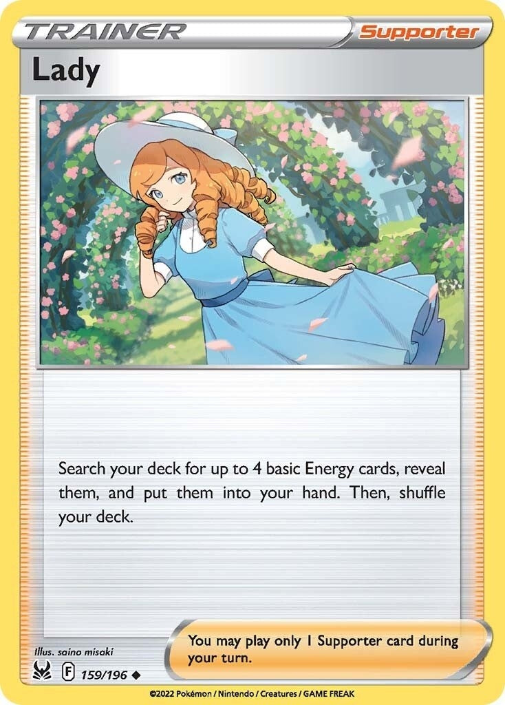 Image for Lady (159/196) (SWSH11: Lost Origin) (SWSH11) - Pokemon