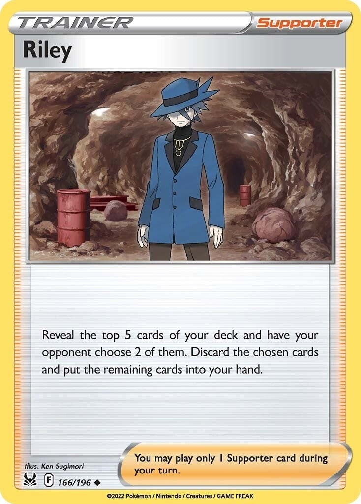 Image for Riley (166/196) (SWSH11: Lost Origin) (SWSH11) - Pokemon