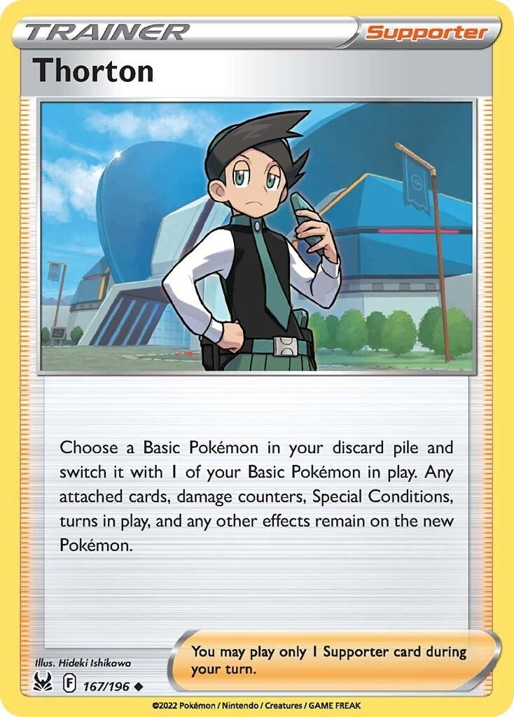 Image for Thorton (167/196) (SWSH11: Lost Origin) (SWSH11) - Pokemon