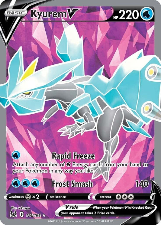 Image for Kyurem V (Full Art) (174/196) (SWSH11: Lost Origin) (SWSH11) - Pokemon