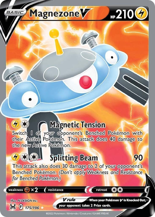 Image for Magnezone V (Full Art) (175/196) (SWSH11: Lost Origin) (SWSH11) - Pokemon