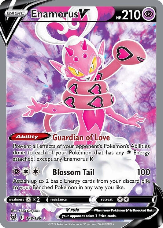 Image for Enamorus V (Full Art) (178/196) (SWSH11: Lost Origin) (SWSH11) - Pokemon
