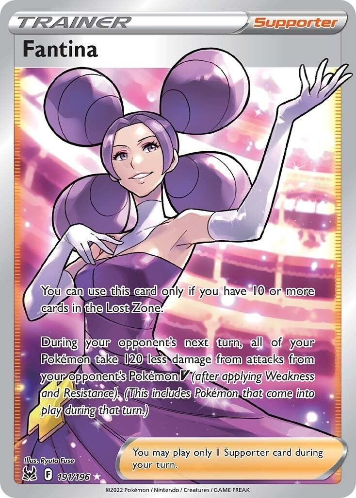 Image for Fantina (Full Art) (191/196) (SWSH11: Lost Origin) (SWSH11) - Pokemon