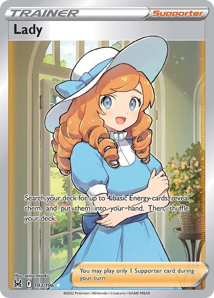 Image for Lady (Full Art) (193/196) (SWSH11: Lost Origin) (SWSH11) - Pokemon