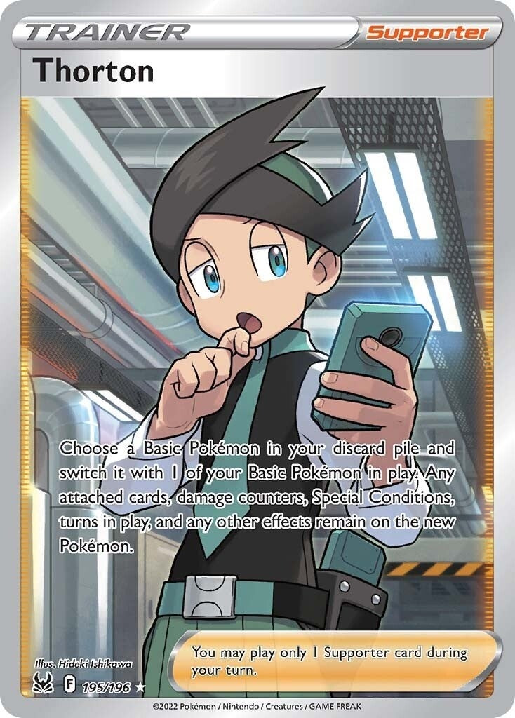 Image for Thorton (Full Art) (195/196) (SWSH11: Lost Origin) (SWSH11) - Pokemon