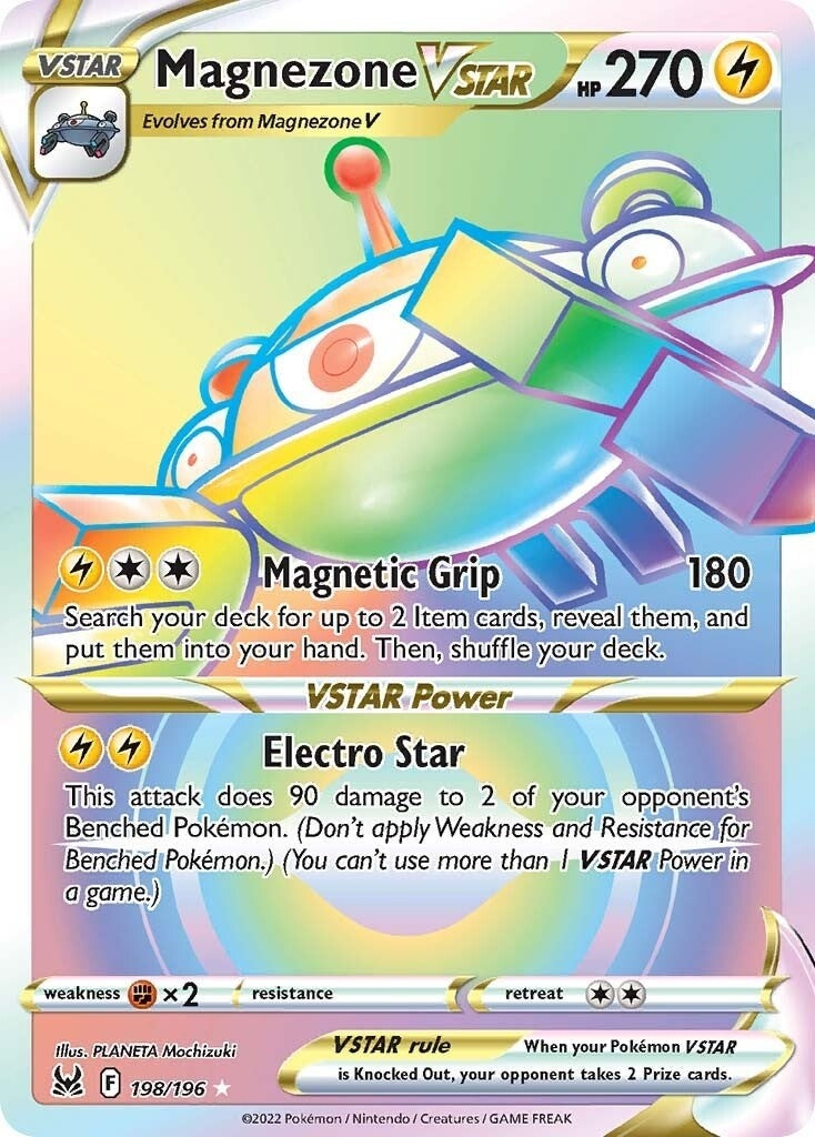 Image for Magnezone VSTAR (Secret) (198/196) (SWSH11: Lost Origin) (SWSH11) - Pokemon