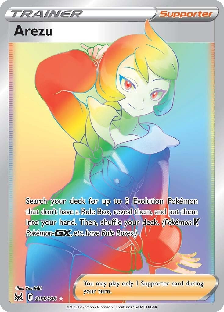 Image for Arezu (Secret) (204/196) (SWSH11: Lost Origin) (SWSH11) - Pokemon