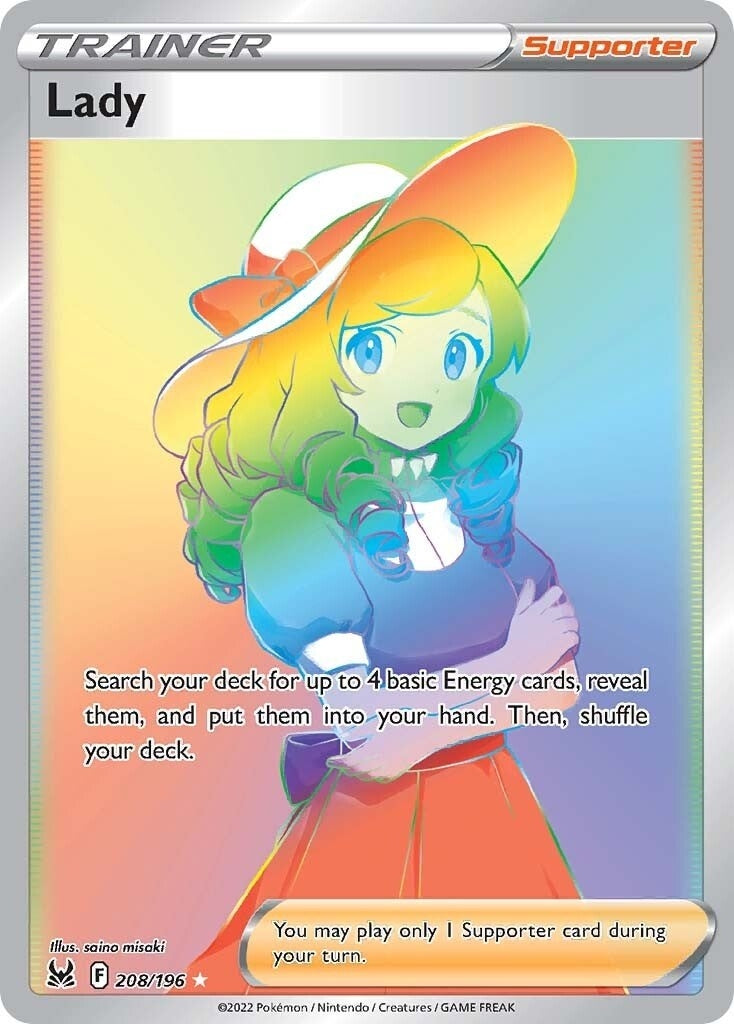 Image for Lady (Secret) (208/196) (SWSH11: Lost Origin) (SWSH11) - Pokemon