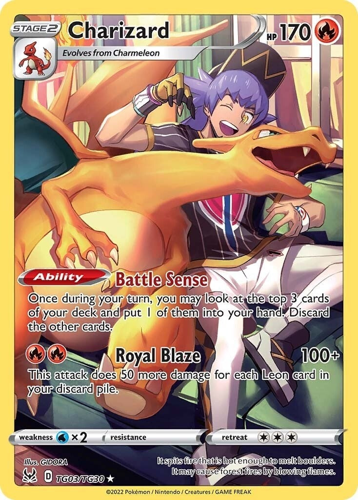 Image for Charizard (TG03/TG30) (SWSH11: Lost Origin Trainer Gallery) (SWSH11: TG) - Pokemon