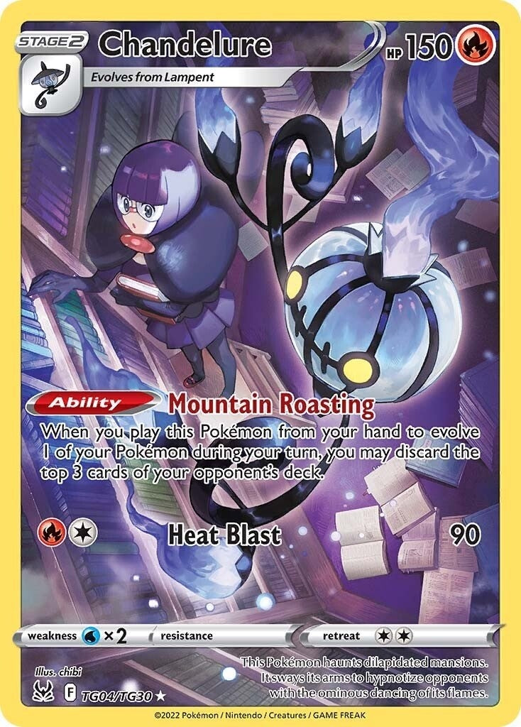 Image for Chandelure (TG04/TG30) (SWSH11: Lost Origin Trainer Gallery) (SWSH11: TG) - Pokemon
