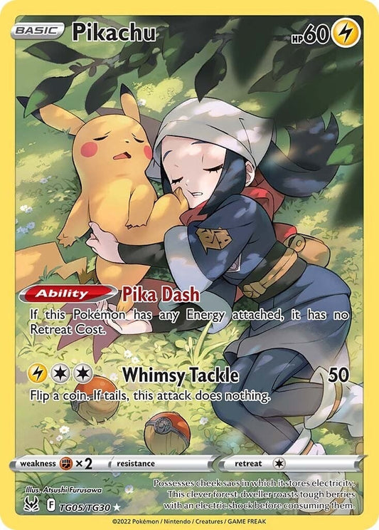 Image for Pikachu (TG05/TG30) (SWSH11: Lost Origin Trainer Gallery) (SWSH11: TG) - Pokemon
