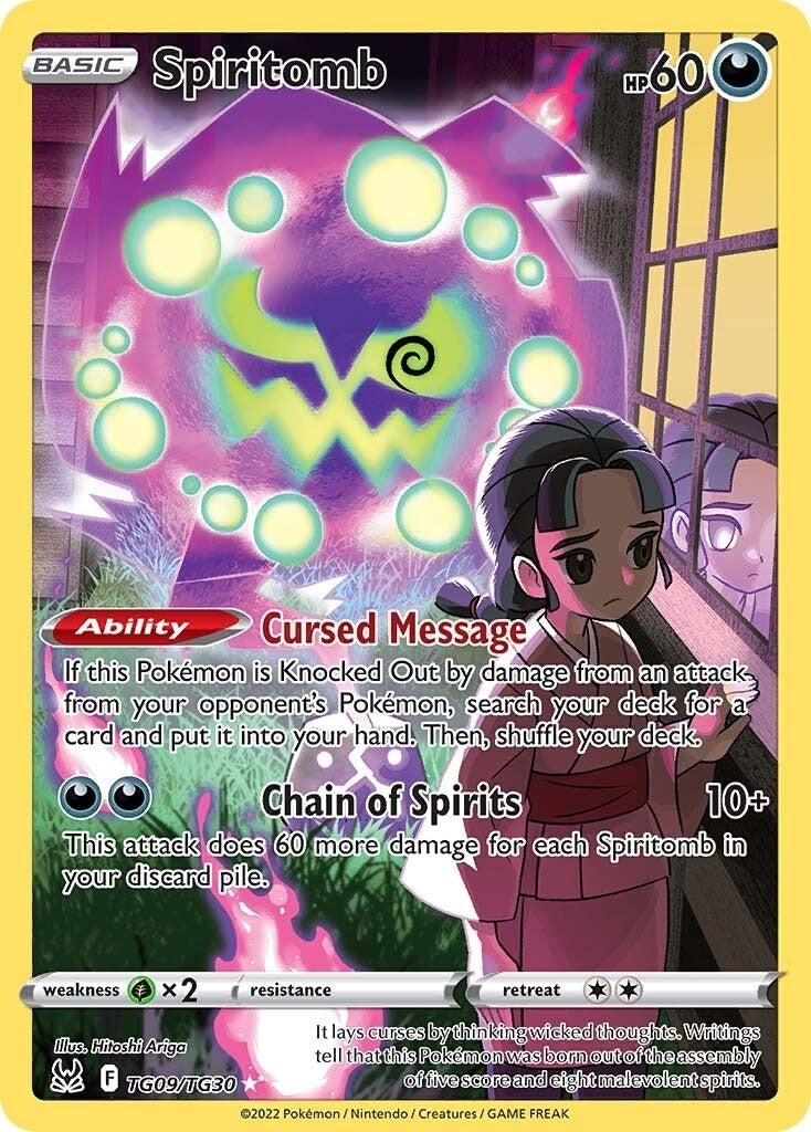 Image for Spiritomb (TG09/TG30) (SWSH11: Lost Origin Trainer Gallery) (SWSH11: TG) - Pokemon