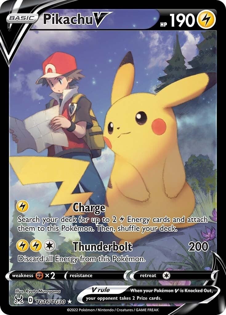 Image for Pikachu V (TG16/TG30) (SWSH11: Lost Origin Trainer Gallery) (SWSH11: TG) - Pokemon